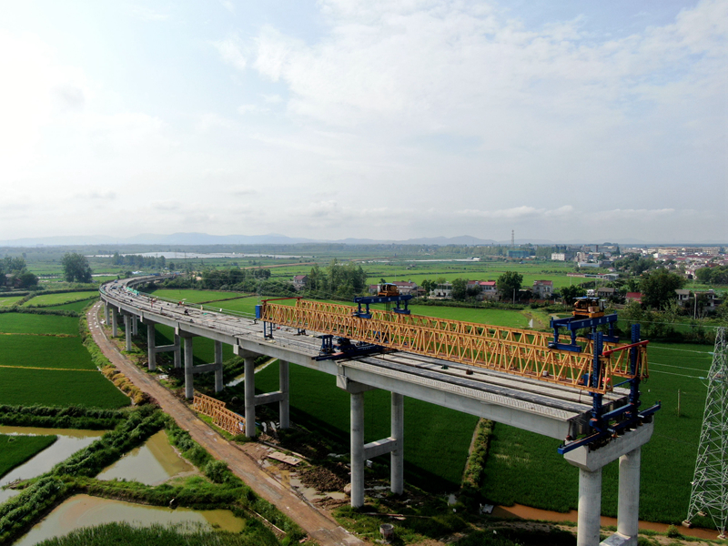 引江濟淮工程白湖大橋(在建)